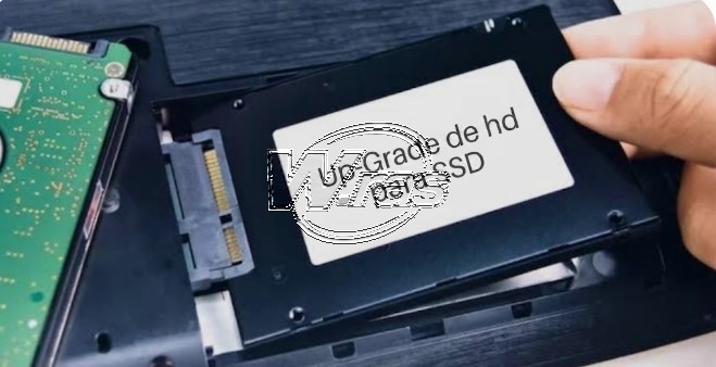 Upgrade HD SSD notebook